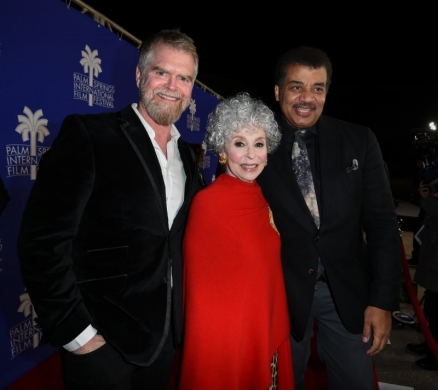 Scott Hamilton Kennedy, Rita Moreno and Neil deGrasse Tyson attend 34th Annual Palm Springs International Film Festival